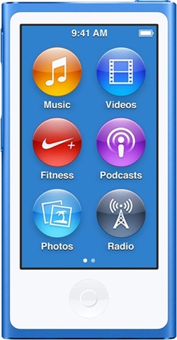 Apple iPod Nano 7th Generation 16GB - Blue, B - CeX (IN): - Buy